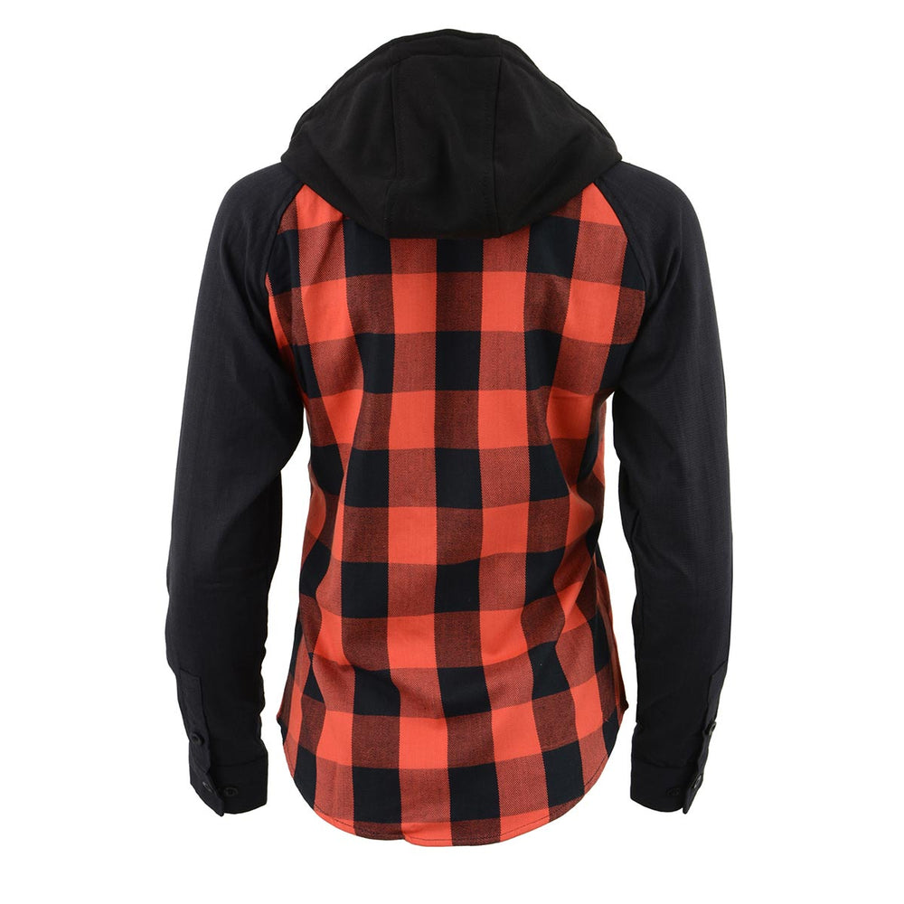 Milwaukee Leather MNG21602 Women's Casual Black and Red Long Sleeve CoMy Store LEATHER STYLE  MEN Red Long Sleeve Cotton Flannel ShirtMilwaukee Leather MNG21602 Women's Casual Black and Red Long Sleeve Cotton Flannel Shirt with Hoodie


Features


COMFORT: This Flannel Shirt Is Made Using 100% Cott