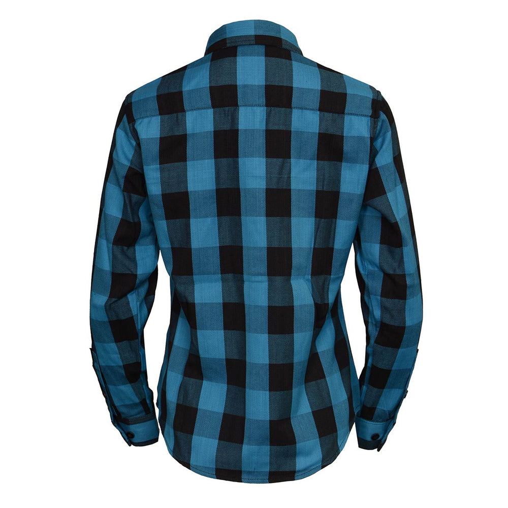 Milwaukee Leather MNG21617 Women's Black and Aqua Long Sleeve Cotton FMy Store LEATHER STYLE  MEN Aqua Long Sleeve Cotton Flannel ShirtMilwaukee Leather MNG21617 Women's Black and Aqua Long Sleeve Cotton Flannel Shirt


Features


COMFORT: This Flannel Shirt Is Made Using 100% Cotton Woven Flannel O