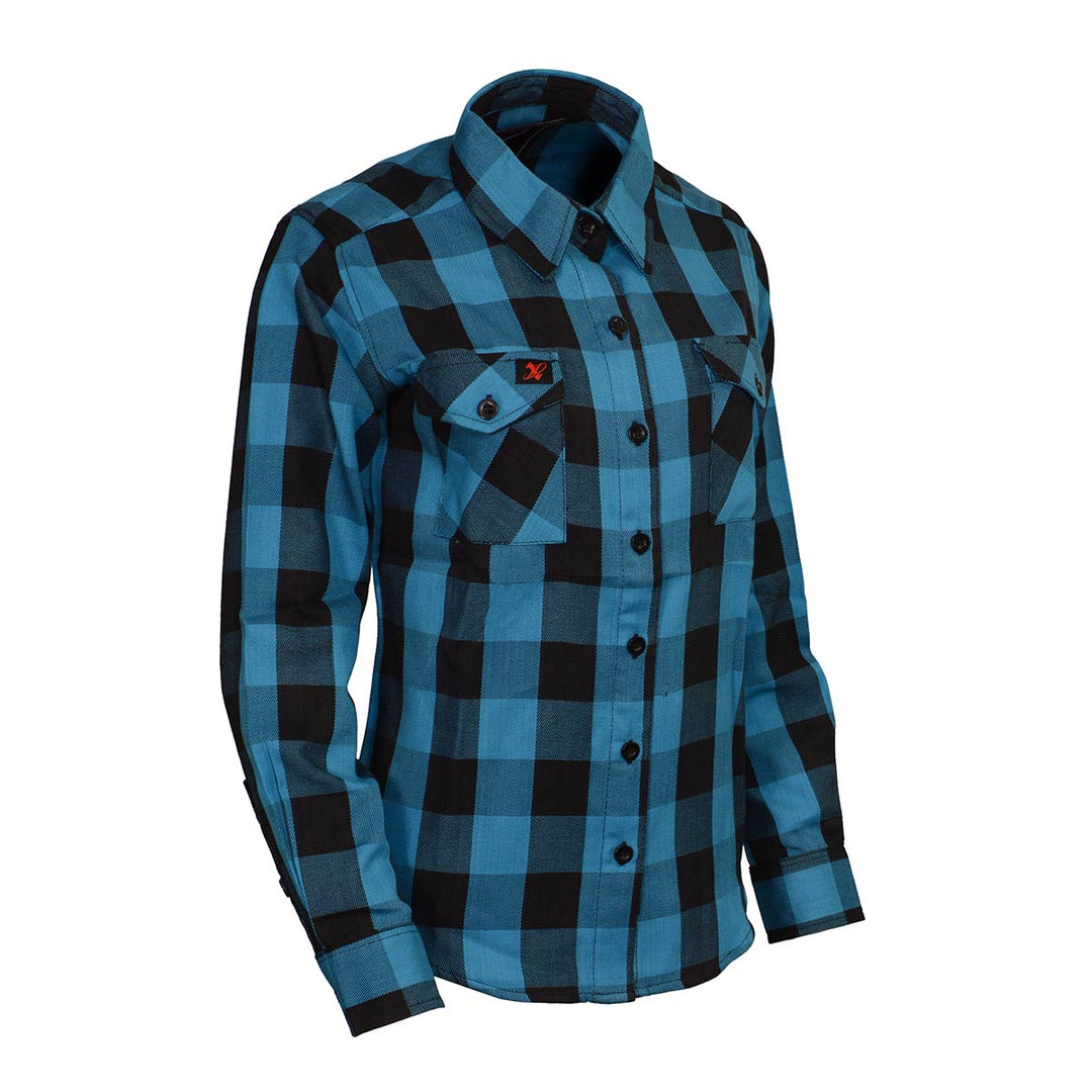 Milwaukee Leather MNG21617 Women's Black and Aqua Long Sleeve Cotton FMy Store LEATHER STYLE  MEN Aqua Long Sleeve Cotton Flannel ShirtMilwaukee Leather MNG21617 Women's Black and Aqua Long Sleeve Cotton Flannel Shirt


Features


COMFORT: This Flannel Shirt Is Made Using 100% Cotton Woven Flannel O